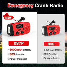 Radio tascabile Radio di emergenza azionata manualmente