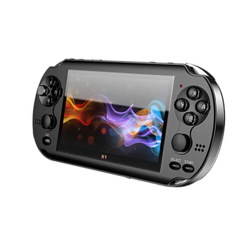 Console di gioco Mini portatile con schermo da 4,3 pollici, supporto per videocamera per PSP a 128 bit