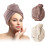 2 pezzi Cuffia per capelli asciutti - beige grigio caffè 1