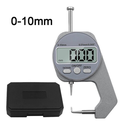 0,01 mm digitale diktemeter, elektronische micrometer, bereik 0-10 mm, legering 2