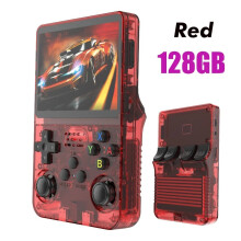 Gameconsole R36S Open Source Retro Draagbare Gameconsole - Linux, 3,5 IPS-scherm, 64 GB/128 GB, Draagbaar