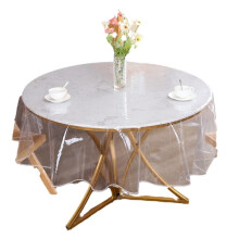 Tischdecke – Dreams Store – Transparent – Einteilig – 60 Zoll R (152 cm rund)