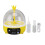 Egg Cooker Mini Egg Incubator for Home Automatic Temperature Humidity Control 4 Eggs Candler Poultry 2