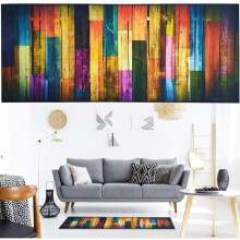 Antislip binnenmat 40*100cm houtkleur mat keuken gangmat lange badkamermat wasbaar