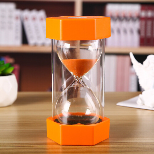 Dreams store Orange hourglass kitchen timer children's gift accessory, 30 min