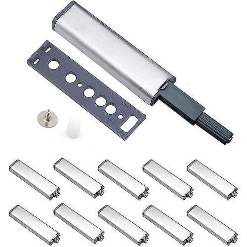 Door damper, 10-piece damper bumper "Push to Open Latch", "Push to Open" system shock absorber buffer