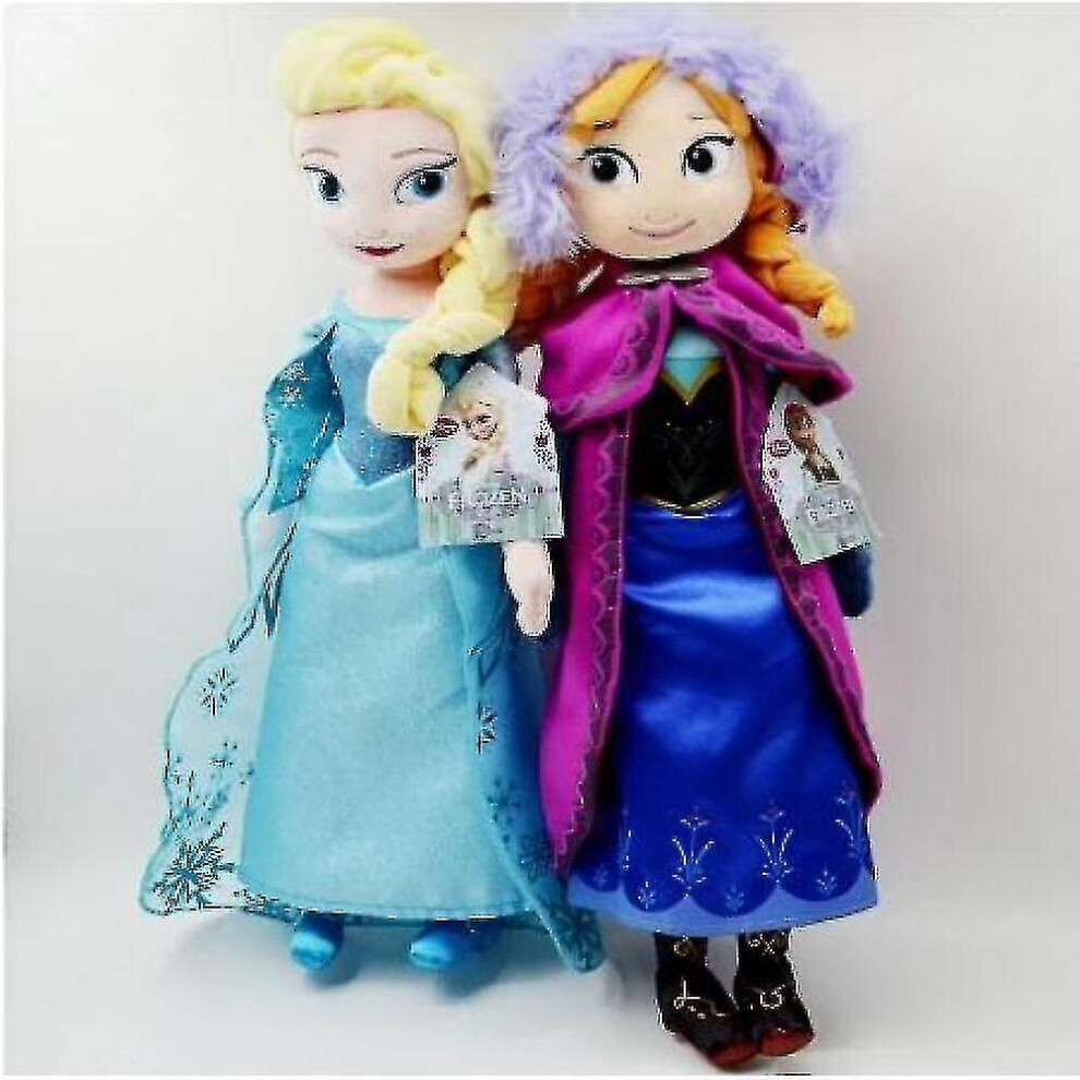 La Reine des Neiges 2 Princesse Anna Elsa Reine des Neiges Poupée Enfants Jouets Cadeaux de Noël Peluches