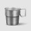 Reusable Stainless Steel Coffee Cup Set, Stackable, Dishwasher Safe (Random Color) 2