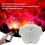 (White) Sky Star Projector, 4 in 1 Dynamic LED Projector, 32 Projection Effects, Galaxy Projector, Adjustable 1