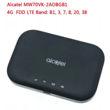 Alcatel Linkzone Cat7 Mobiele WiFi Router MW70-2A VK 300Mpbs