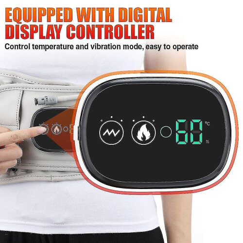 Back Decompression Belt 3 Modes Heat Vibration Spinal Air Traction Belt for Lower Back Pain. Back support