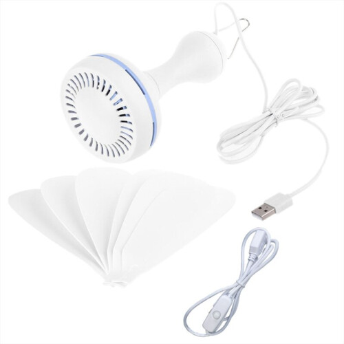 Plafondventilator 52 - Met Afstandsbediening Met 6 Snelheden - 3 ABS Bladen Wit