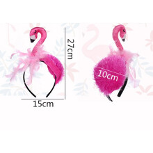 Qianli Flamingo Hoofdband Schattige Flamingo Feest Hoofdband Bopper Roze Kleurrijke Haaraccessoires