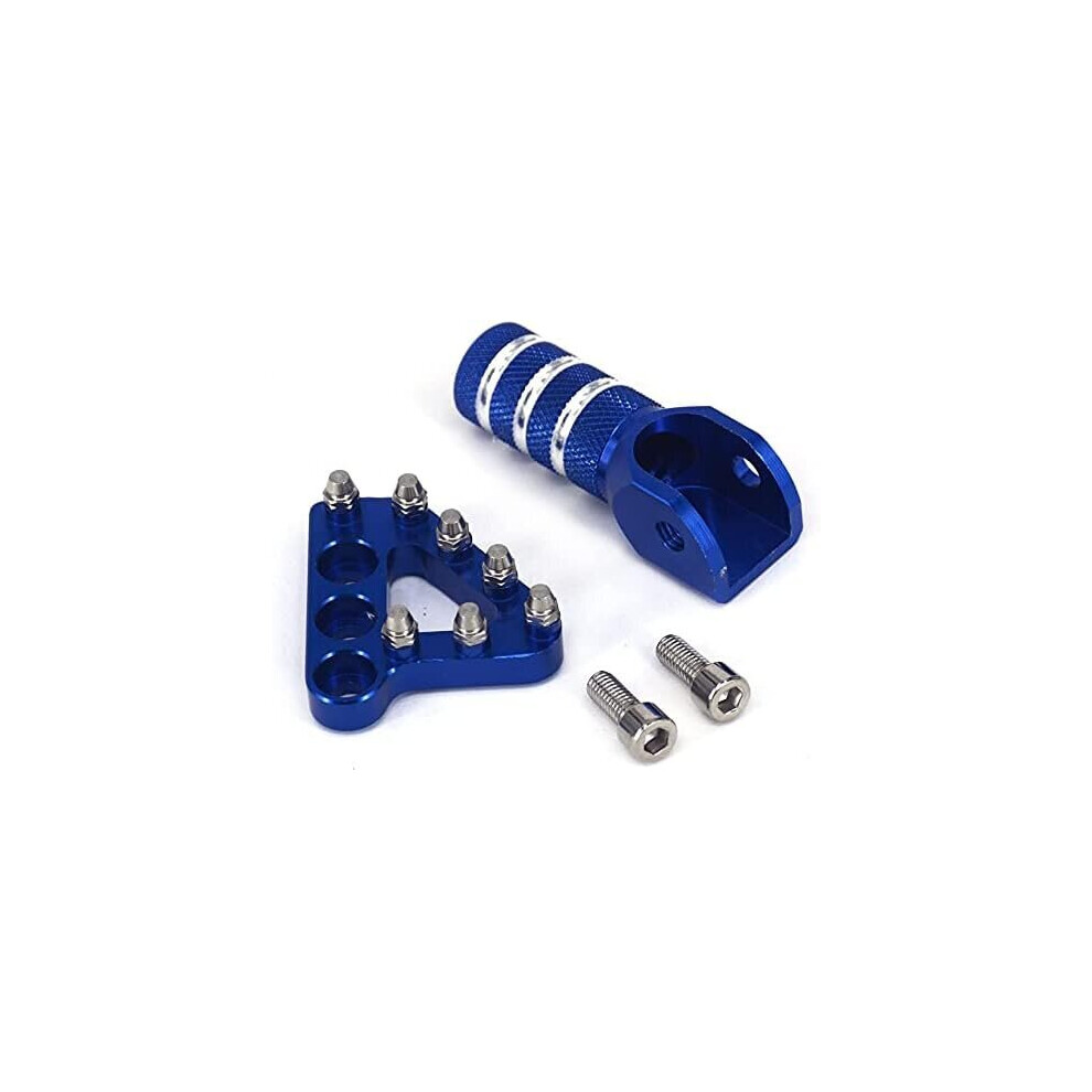 CNC Achterrempedaal Rempedaal Rempedaal Voor 125-530 SX EXC XCF XC XCW SXF SMR - Blauw