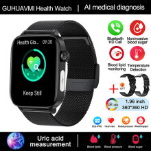Smart Watch Neue Ekg + Ppg Medizinische Smart Watch für Frauen Blutzucker Lipid Harnsäure für Frauen