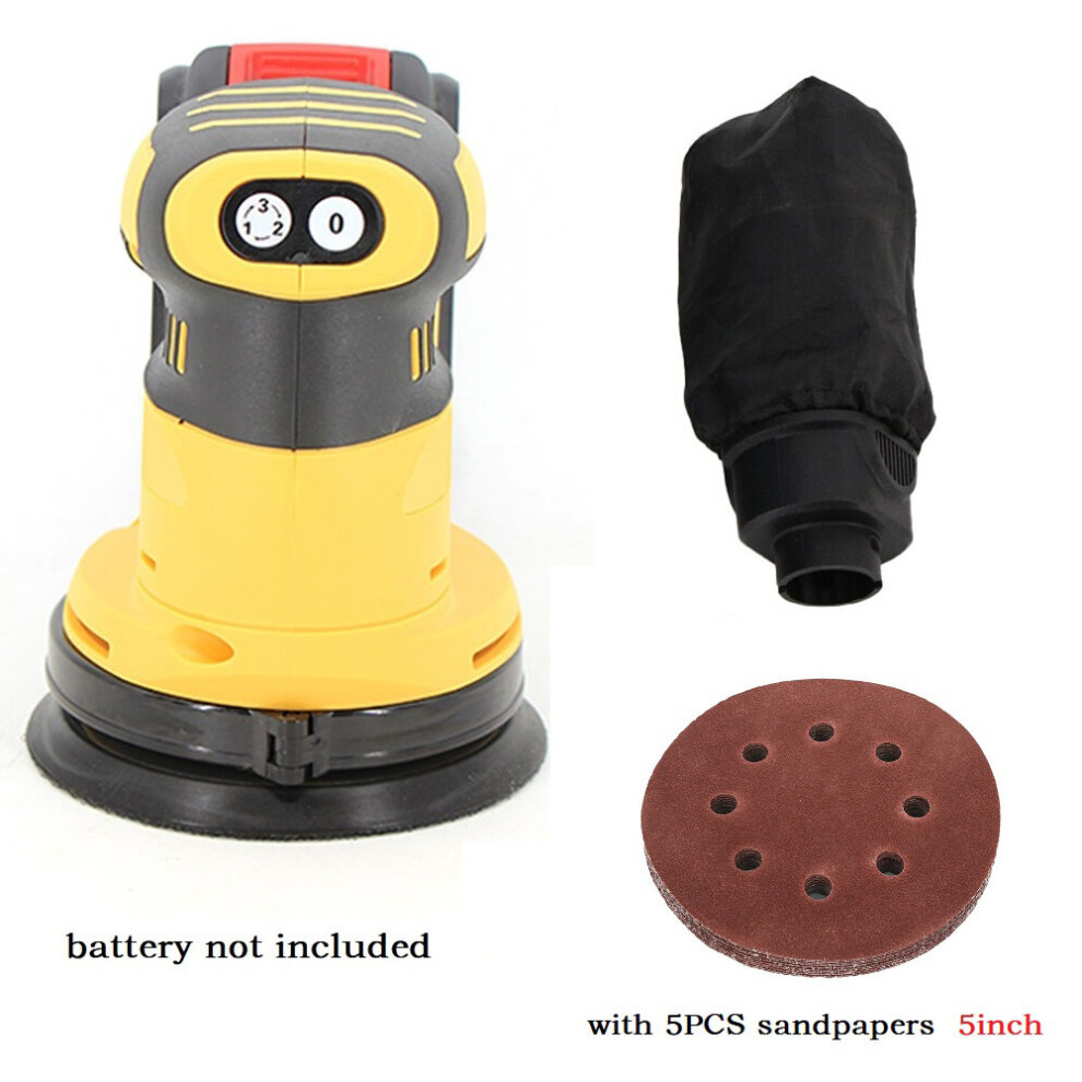 Sähköinen Orbital Sander 125mm Puuhiomakone DeWalt 18V Electric Sander Kiillotusteho