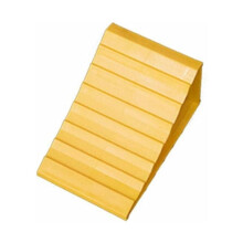 2 almohadillas para ruedas, tope de rueda de plástico resistente, antideslizantes, para rampas de coche