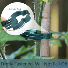 100 pcs. plant clips, spring clamps plant support for tomatoes and vine vegetables