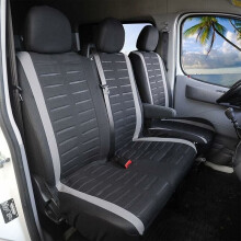 Autostoelhoezen Universeel Past op de meeste vrachtwagens, bestelwagens, bussen, voorstoelen 1+2 (3