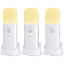 Luce notturna per bambini, lampada con sensore di movimento, dimmerabile, portatile, ricaricabile, per