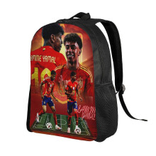 2024 Young Star Lamine Yamal Euro Cross Town Backpack School Boys Girls Kids Men Women Travel Travel
