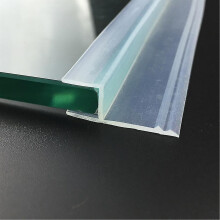 Guarnizione in vetro da 6 mm, guarnizione antispiffero, grande, per porta doccia senza telaio, finestra,