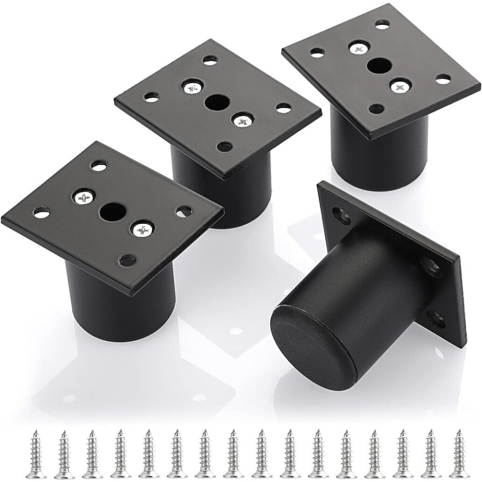 4 stuks 2 inch verstelbare meubelpoten aluminiumlegering bankmeubel kaststandaard DIY meubelvervanging