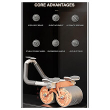 Ab Roller Wheel für das Training zu Hause für Bauchmuskeln, "ab Roller Wheel" Trainingsgerät, "ab Slider
