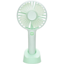 Green-Mini kannettava ladattava käsituuletin alustalla, 2500 mAh akku, 4 tilaa kotiin, toimistoon,