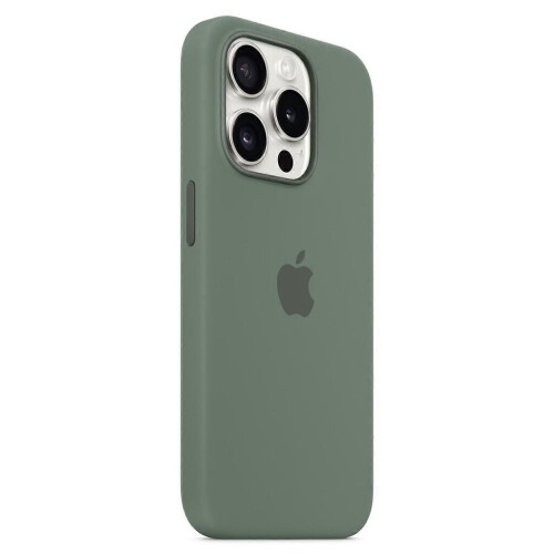 Custodia "iPhone 15 Pro Max" Custodia magnetica in silicone compatibile con "MagSafe"