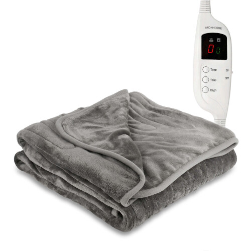 Heizdecke, beheizte Decke, digitaler Controller, 9-Stunden-Timer, 9 Heizstufen