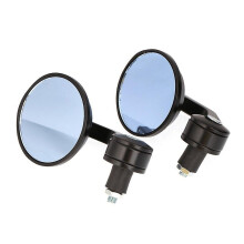 22mm alumiininen pyöreäkahvainen peili moottoripyörän kahvan takapeili/peruutuspeili/heijastin