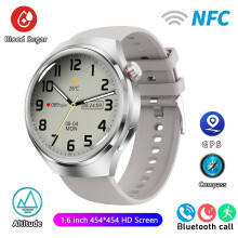 Smart Watch für GT4 Pro GPS NFC Smart Watch Männer 360 * 360 Amoled Bildschirm Herzfrequenz Bluetooth