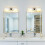LED Bathroom Mirror Light 40cm LED Mirror Light Wall Light Bathroom Mirror Light with Pull Switch 3000K 2