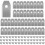 Titanium replacement blades for husqvarna automower 45 pcs 2