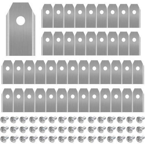 Titanium replacement blades for husqvarna automower 45 pcs