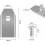 Titanium replacement blades for husqvarna automower 45 pcs 3