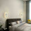 LED wall lamp, bedside reading light with switch, USB charging port, adjustable mood lighting for the 3