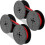 (As show, One size) 2pack Typewriter Ribbon Spool Typewriter Ribbon Red And Black Spool Replacement Pack For Typewriter 1