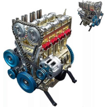 (Eight cylinders, One size) 8-Cylinder Full Metal Car Engine Model, Resin Car Engine Model Kit