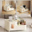 (yellow Big, One size) Living Room Tissue Box Plastic Tissue Box Desktop Storage Box 1