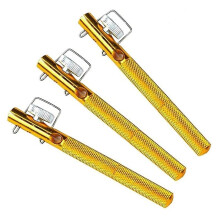 (As show, One size) Manual Knot Tying Tool Fishing Line Hook Knot Tying Tool For Flash And Sea Fishing3pcsgold