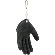 (As show, One size) Fishing Gloves With Magnetic Fisherman Professional Fishing Gloves Multifunctional Non-slip Hunting Gloves Left Hand With Magnetic Release Buckle Fish