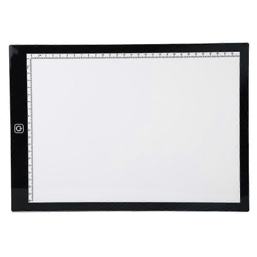 (As show, One size) USB Drawing Board Scale Plotting Board Art Drawing board(Adjustable brightness) 2