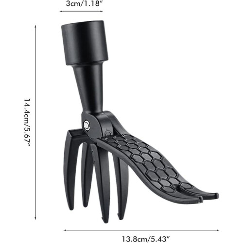 (As show, One size) Weeder Tool, Stand Up Manual Weed Puller, Garden Dandelion Removal Tool,hand Weeder Bend-proof Rust Proof Weed Puller,fast And Labor-saving Puller Wee 1