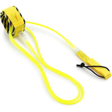 (As show, One size) Surf Leash Paddle Board Leash Surfing Surfboard Leash Smooth Steel Swivel Surfing Leg Rope Paddleboard Leash 6ft1pcsyellow