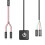 (As show, One size) PC Power Button Extension External Flexibility PC Power Switch Power Supply Control Adapter Cable Computer Host Button 1