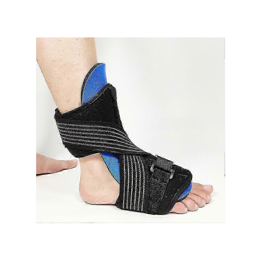 Kikidex (As Show, One Size) Plantar Fasciitis Dorsal Night And Day Splint Foot Orthosis Stabilizer Adjustable Drop Foot Orthotic Brace Support