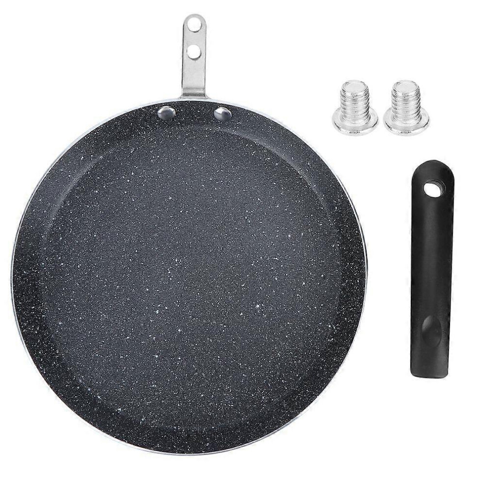 (As show, One size) Non&#8209;Stick Frying Pan Radiant&#8209;Cooker Induction Cooker Cooking Tool for Breakfast Pancake Egg Pizza(8in Medium Size )-image-OPC-PHJTFGW-NEW