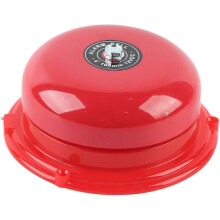 (12V, One size) 100db High Volume Electric Bell, 4 Inches Stainless Steel Fire Control Internal Strike Type Bell For Alarm Emergency Evacuation For School And Station